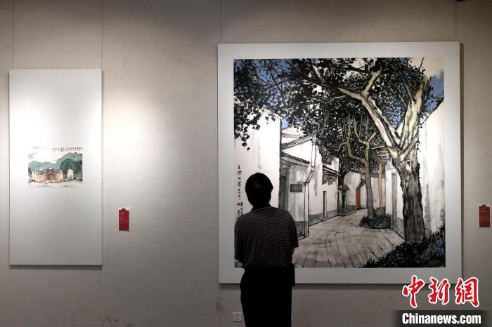 古厝|福建美术专题创作展开幕 上百幅作品彰显古厝之光