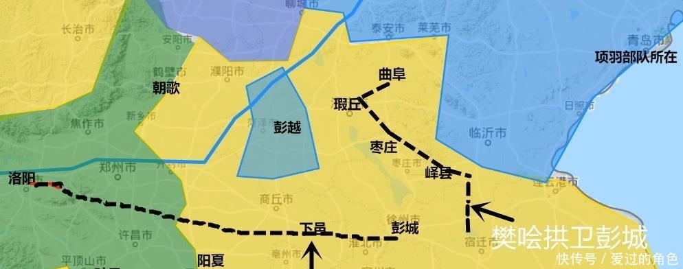 反楚|彭城之战：项羽3万精兵破刘邦56万人，反楚联盟分崩离析