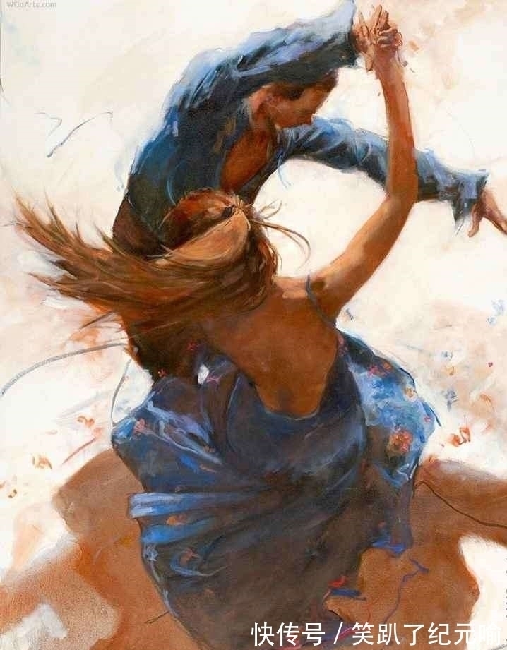 灵与魂$激荡的情与爱,舞动的灵与魂——艾伦·本特利的动态绘画艺术