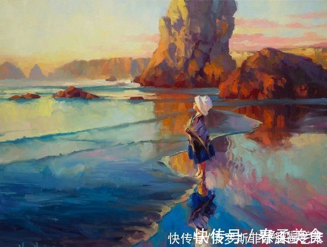 主旋律@史蒂夫·亨德森的油画以光线,生命和色彩为主旋律,好看极了