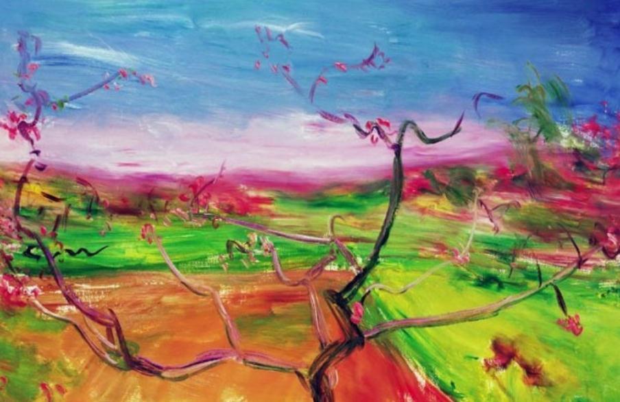 绘画@比范曾还贵的画家:经历4段婚姻,58岁老来得子,一幅画卖4370万