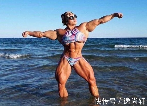 施瓦辛格|俄罗斯26岁女子拥有让男人自叹不如的肌肉,被称为女版施瓦辛格