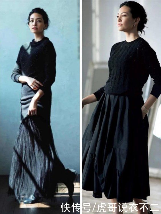 毛衣选对领型才优雅,这4种日杂博主都爱的款式,你适合哪一种?