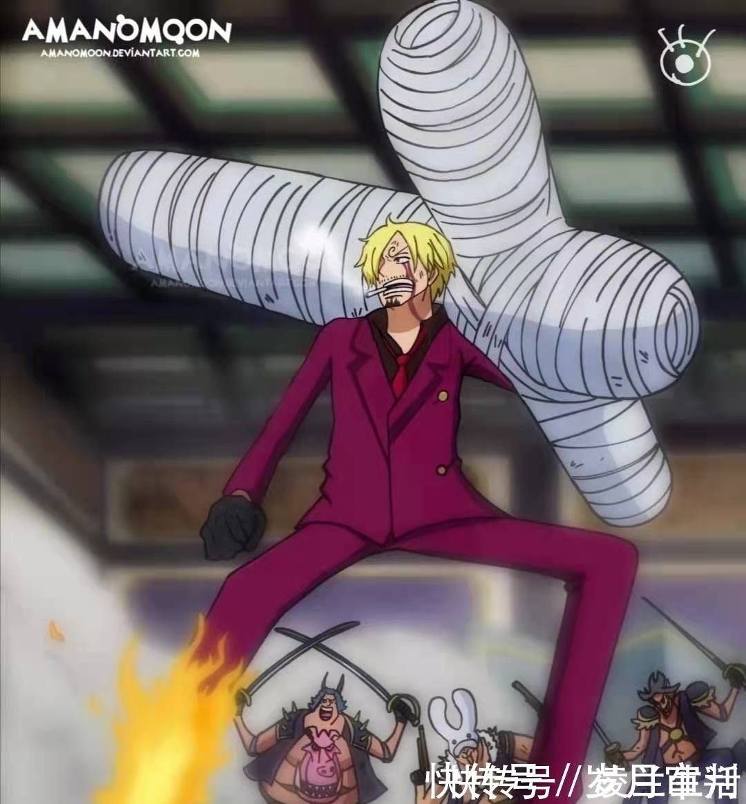 上烬|海贼王:山治是草帽团的保险栓,可以避免草帽团遭遇最坏的结局