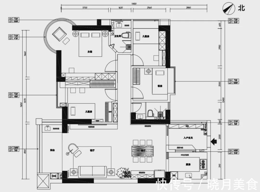 收纳|150㎡的新房，她坚持给全房铺地砖，完工后，才知道有多实用