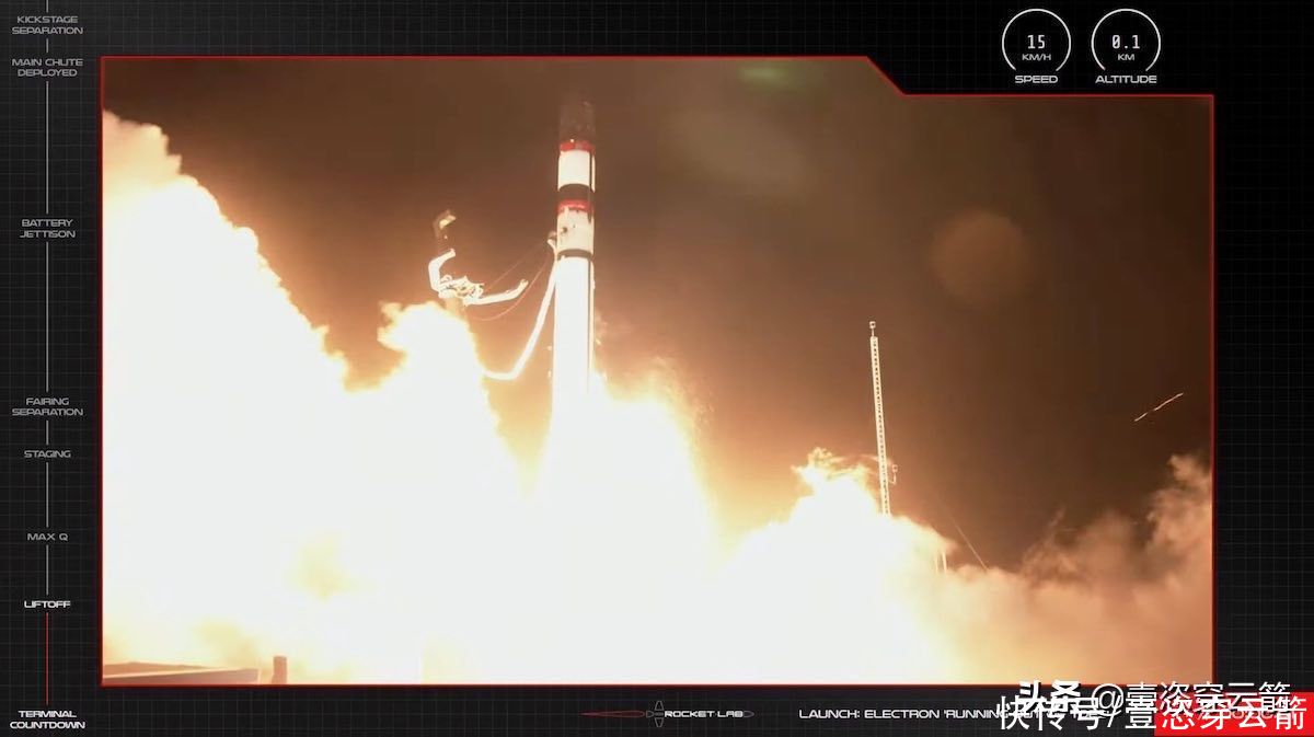 实验室 火箭实验室发射电子号火箭，升空后失控，BlackSky损失两颗卫星