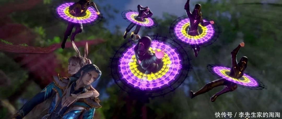 唐三|斗罗大陆:唐三背着小舞飞速逃跑,小舞万一掉下去了怎么办?