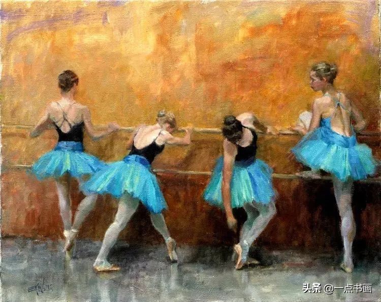 宁静|这组油画，美轮美奂，光影掌握得真好