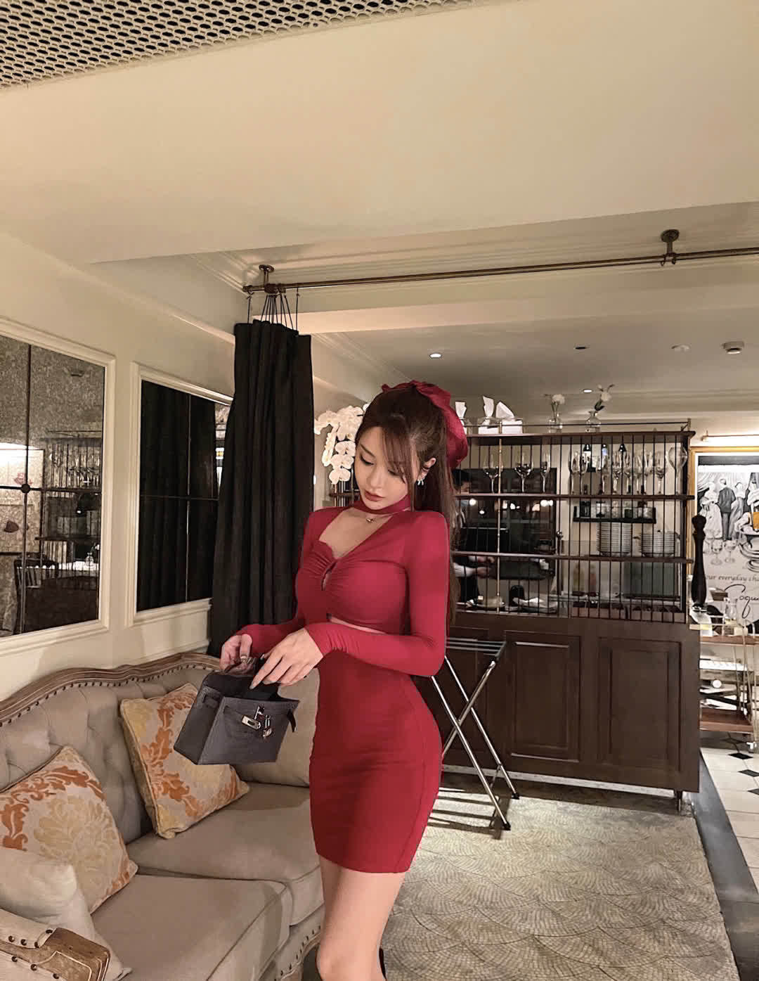 小姐姐简直美爆了, 看了便挪不开眼