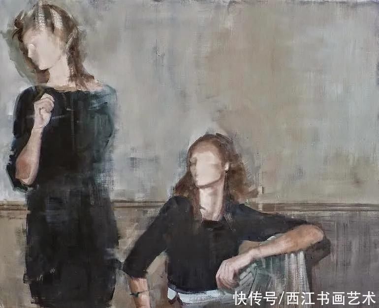 范妮|敏感,感性与永恒:法国女画家莫罗的抽象人物