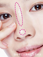 鼻子|神奇化妆必学-让塌鼻子立刻挺起来-山东化妆培训学校分享!