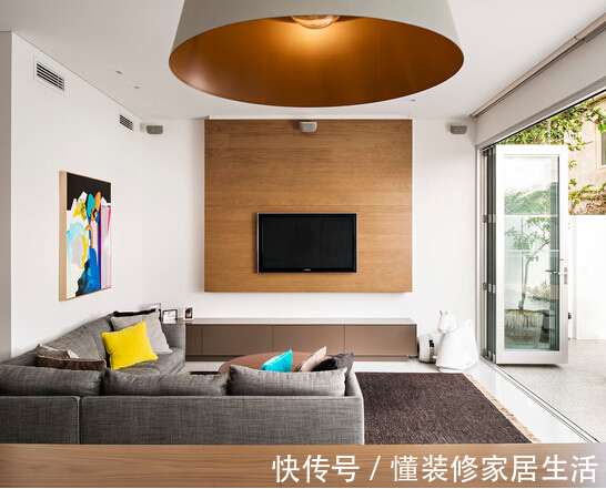 效果图|简欧电视背景墙装修效果图 让你家客厅美到爆