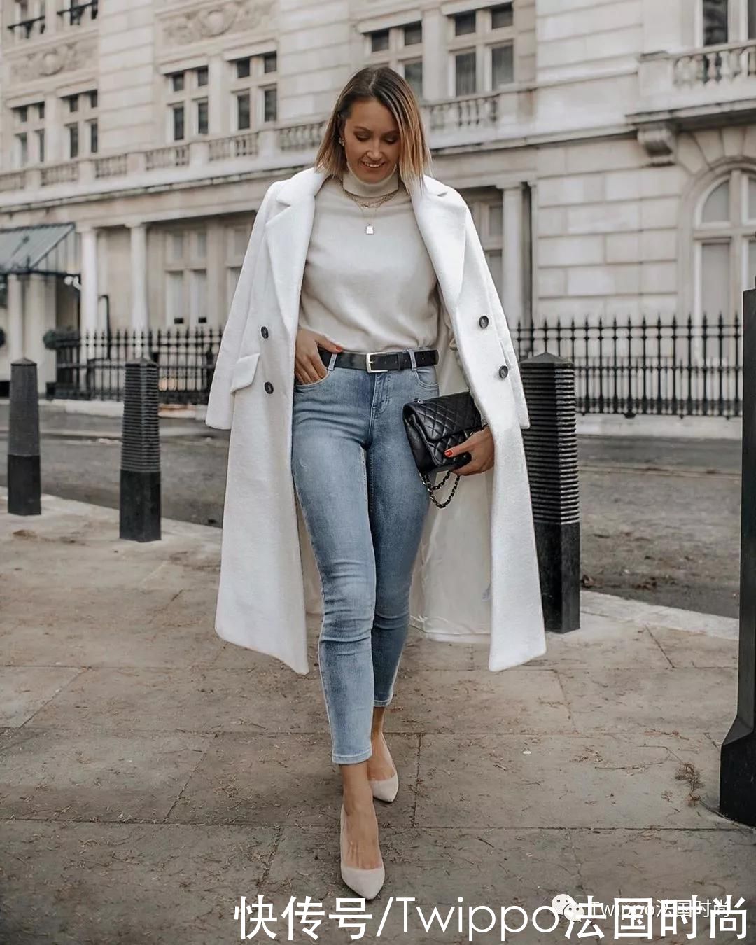 小个子女生的冬季穿搭术，才不止提高腰线这么老套