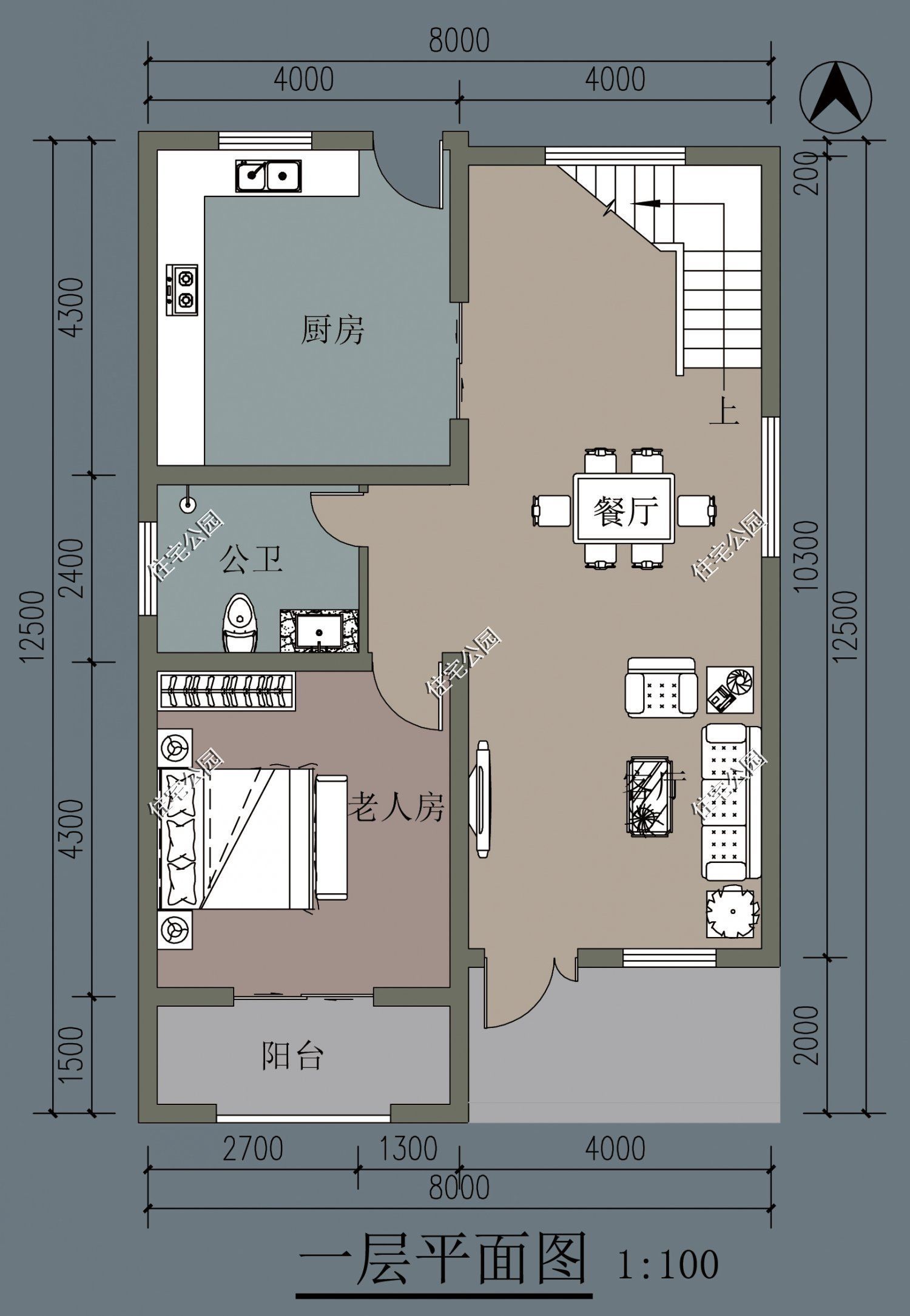 修建|精选10套三层户型图纸,占地面积均不足百平,尤其适合新农村修建