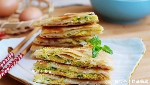 令家人着迷的早餐，鸡蛋灌饼自己做，外焦内软爱起层，一次成功