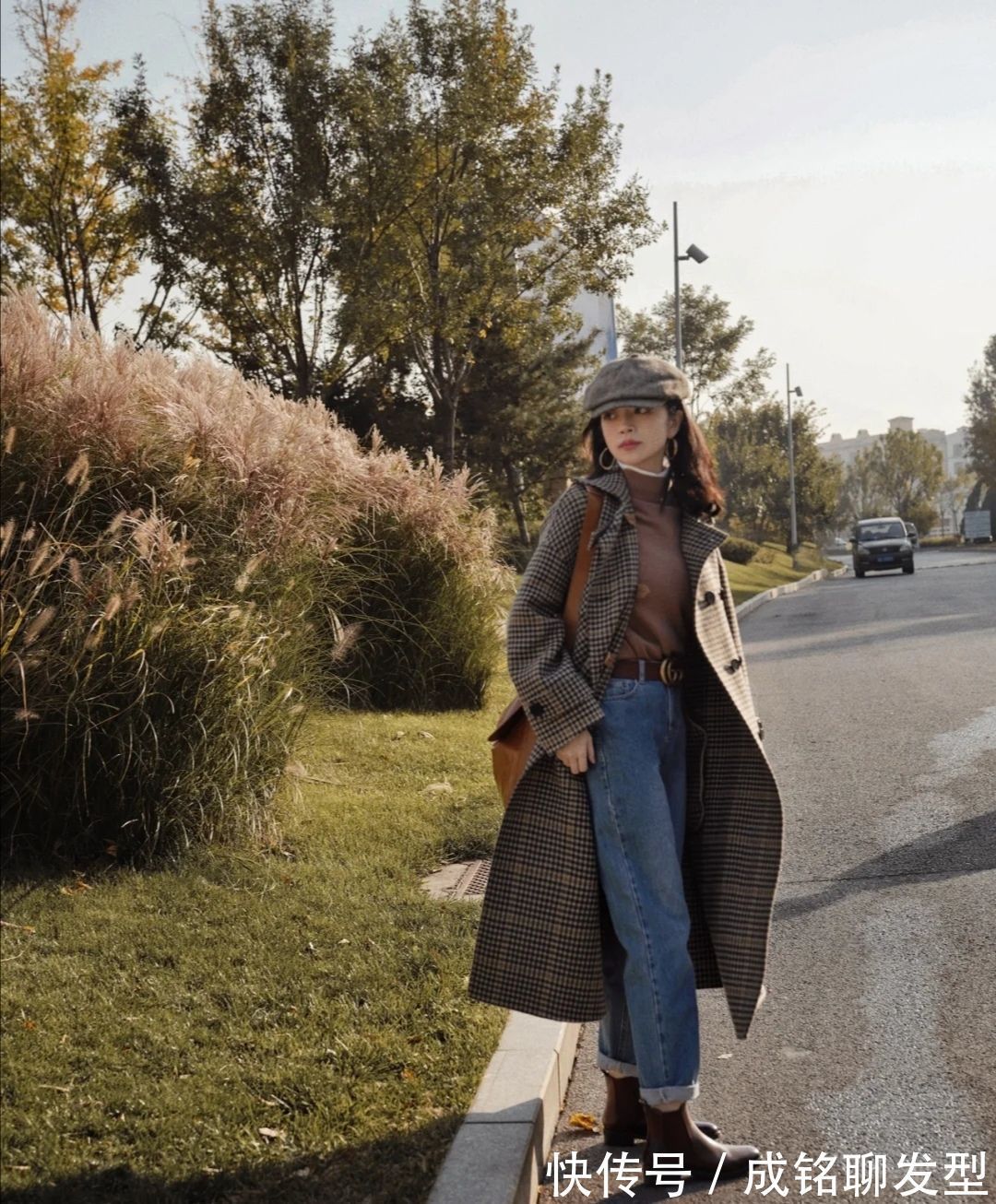 冬日 大龄博主中还是三木最会穿!扬长避短搭配合理,精致优雅又有范儿