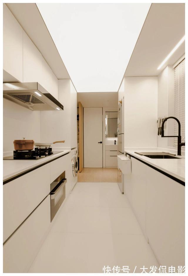 主卧|59㎡“一字户型”布局完美，四口之家住也不挤，值得学习！