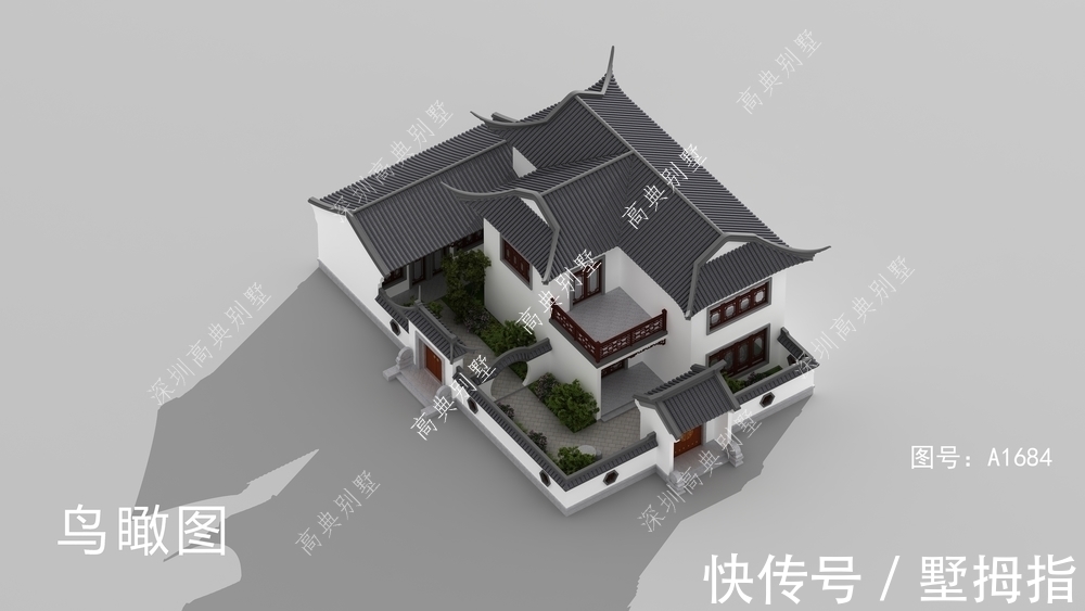 别墅|随着生活水平的提高，农村经济越来越富裕，中式别墅也越来越多
