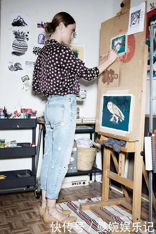 百搭|牛仔裤配什么好？当然是“仙女鞋”，百搭不累脚还显高级