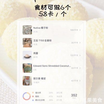 #一周减脂不重样#蒸锅免烤箱??松软椰椰麦芬｜减脂低碳蛋糕