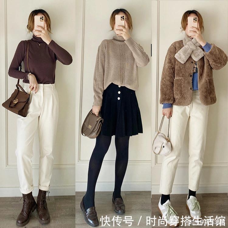 穿搭 真正见过大世面的女人穿衣多选大地色,时髦衬肤白,建议收藏起来