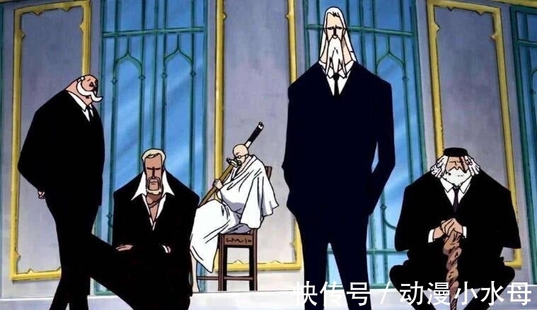 恶魔果实|海贼王:伊姆命令战国除掉卡普,大佛形态被卡普双拳打废