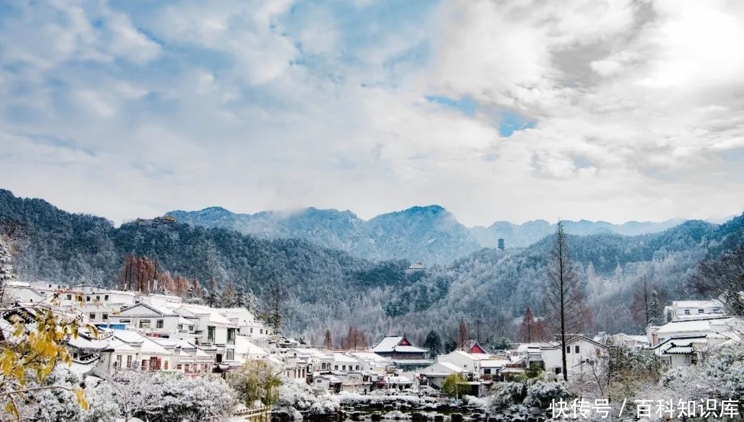 九华山|九华山今冬的第一场雪，让人大呼过瘾！