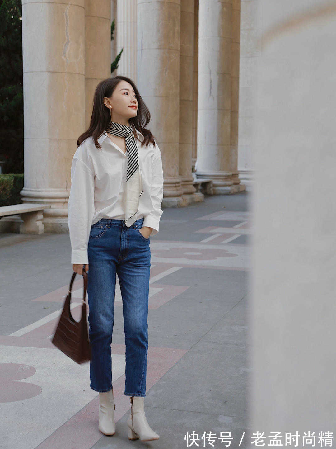 纯洁|穿白衬衫,显得纯洁干净又优雅