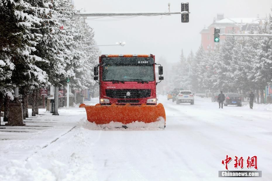  降雪|漠河迎入秋最大降雪 雪深超10厘米