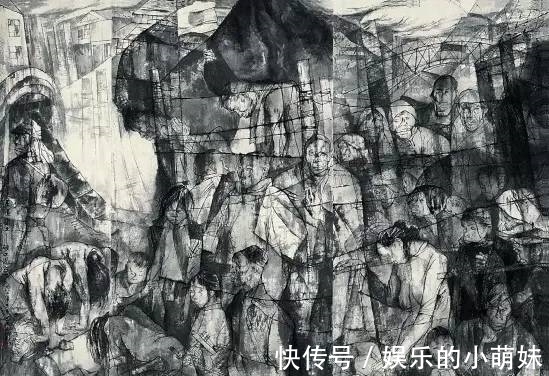 水墨!周思聪:开拓了水墨人物画的当代语言现代化探索潮流的走向!