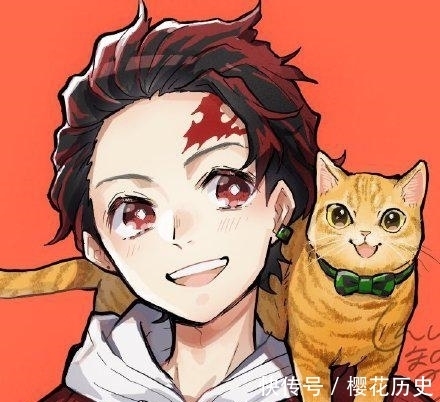 鬼灭之刃|《鬼灭》联动猫咪主题,花江夏树的猫也有出境?谁的猫咪更可爱?