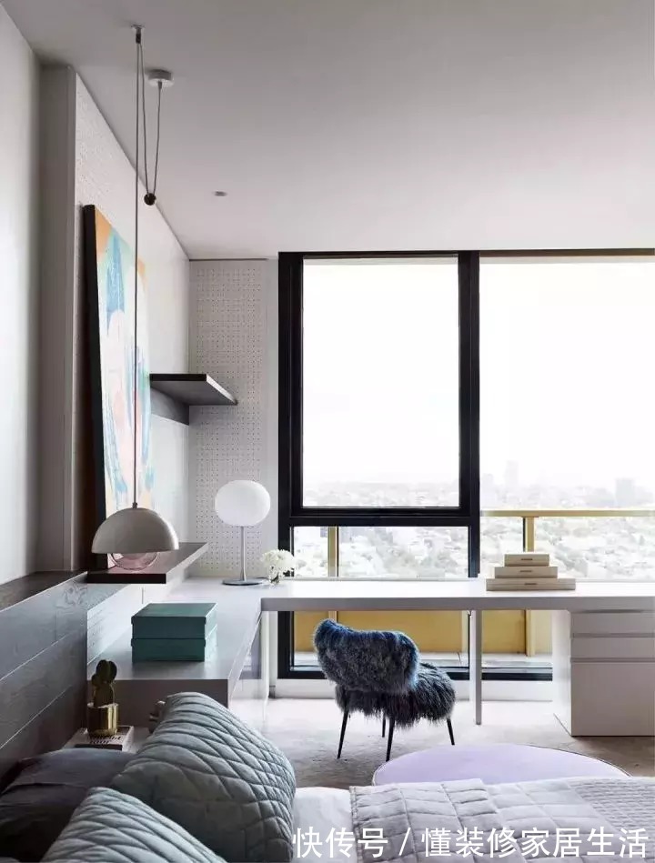 实用|不用专门预留书房了,这种卧室书房一体的设计最实用