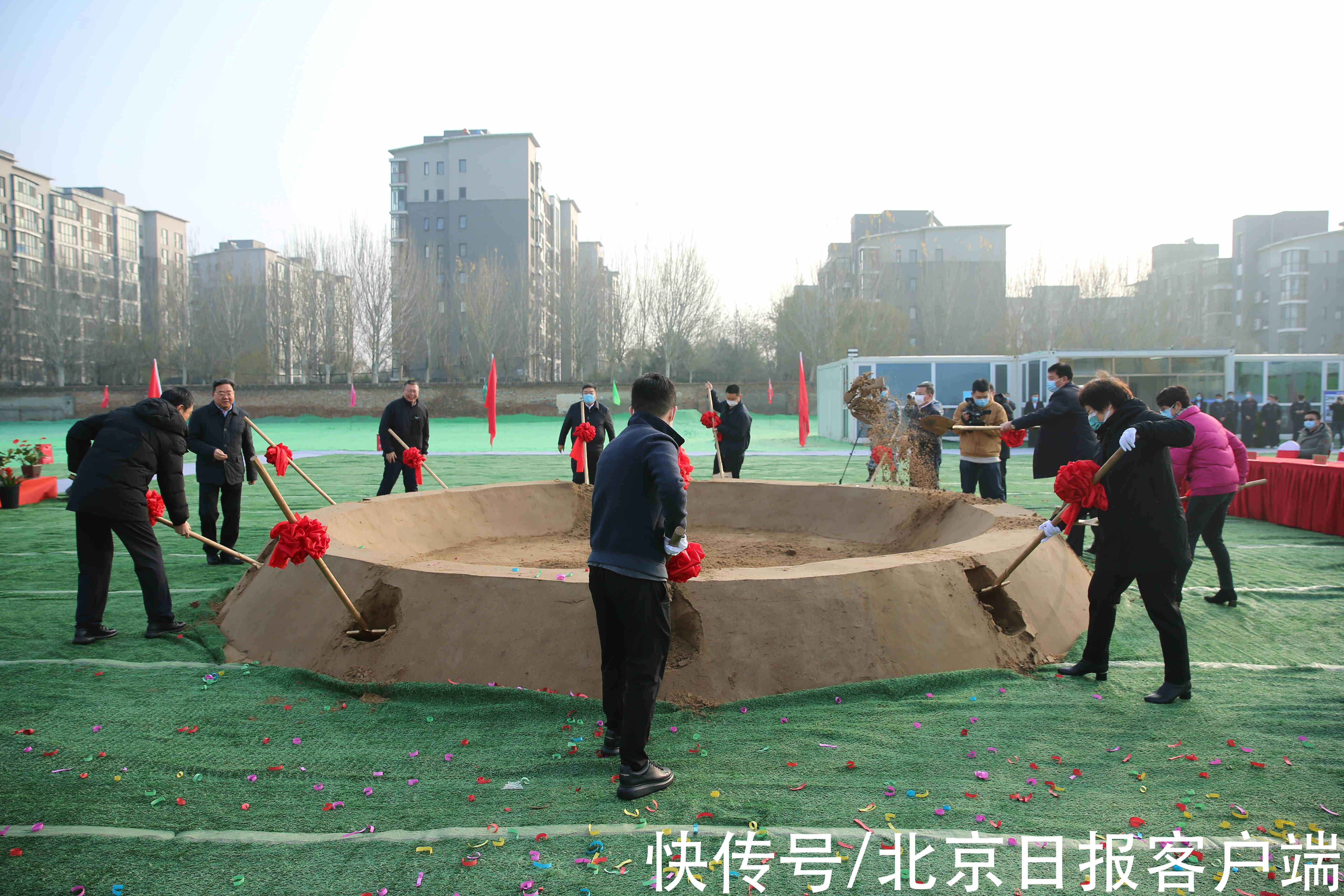 石景山学校|北大附中石景山学校新址开工建设