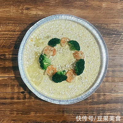 虾仁|#圣迪乐鲜蛋杯料理大赛 时蔬虾仁烘蛋