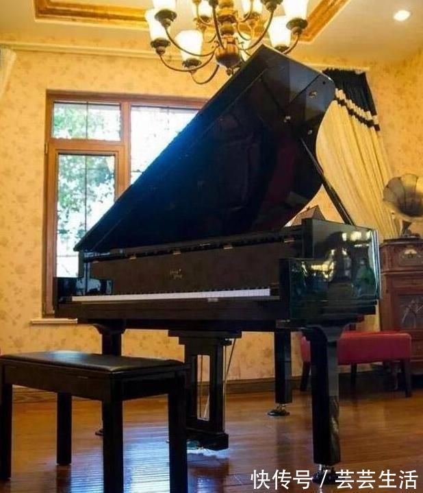 豪宅|晒晒郎朗住的豪宅,光客厅就有三层楼高,楼梯设计超像钢琴键