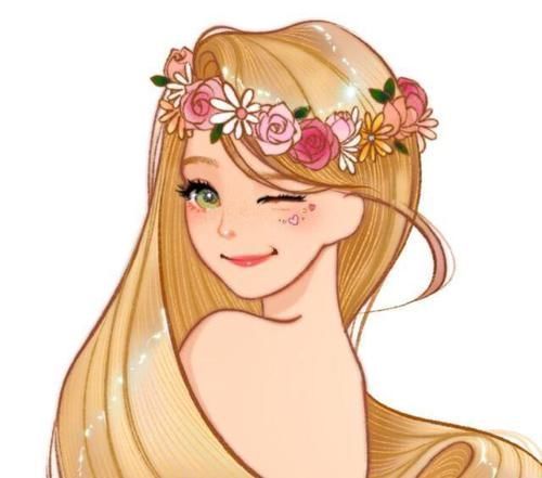 迪士尼公主长发缠身形象,乐佩很妖异,爱丽儿透露出性感 动漫|眉毛|剧