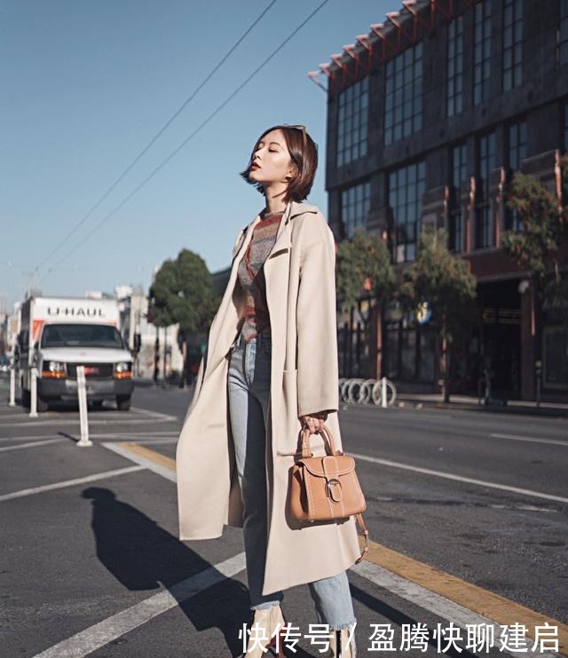 厚毛衣+裙子,毛衣+裤子,冬天就该这么穿,洋气炸了!