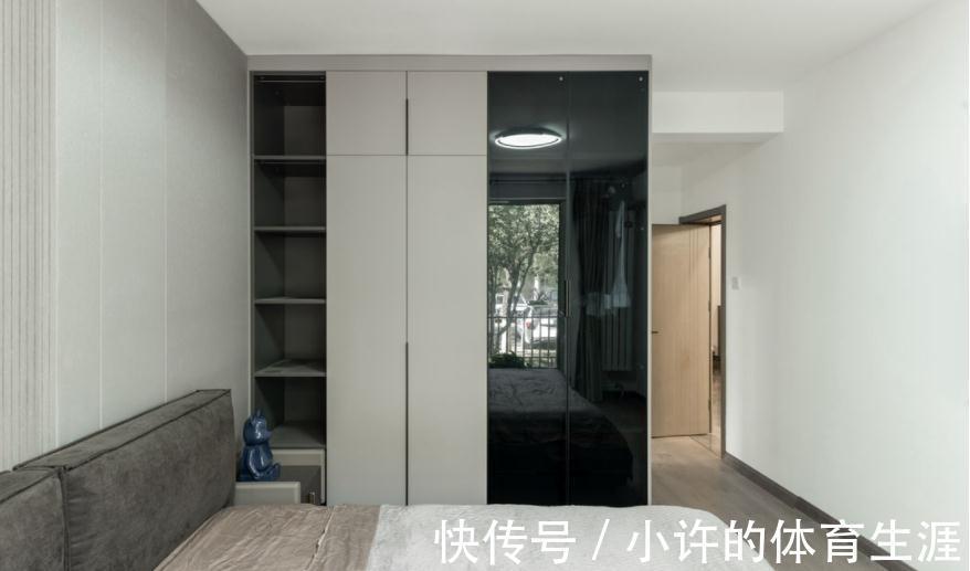 重点|现代简约风打造三居室,高级灰做为主色,时髦又前卫