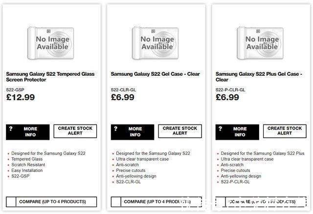英国|超60种不同选项 英国BOX UK列出大量Galaxy S22系官方配件
