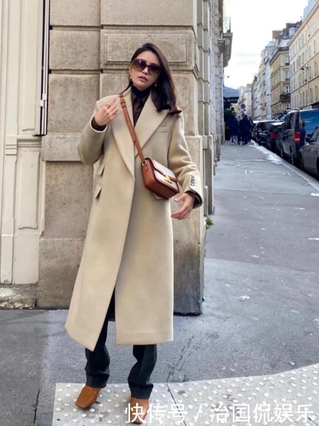 初冬穿大衣别“用力过猛”,你需要简约、高级与优雅,美出新高度