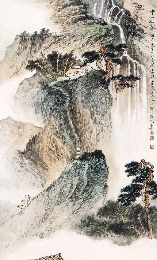 大家$民国竟然有这样一位山水画大家,极为罕见,太美了!