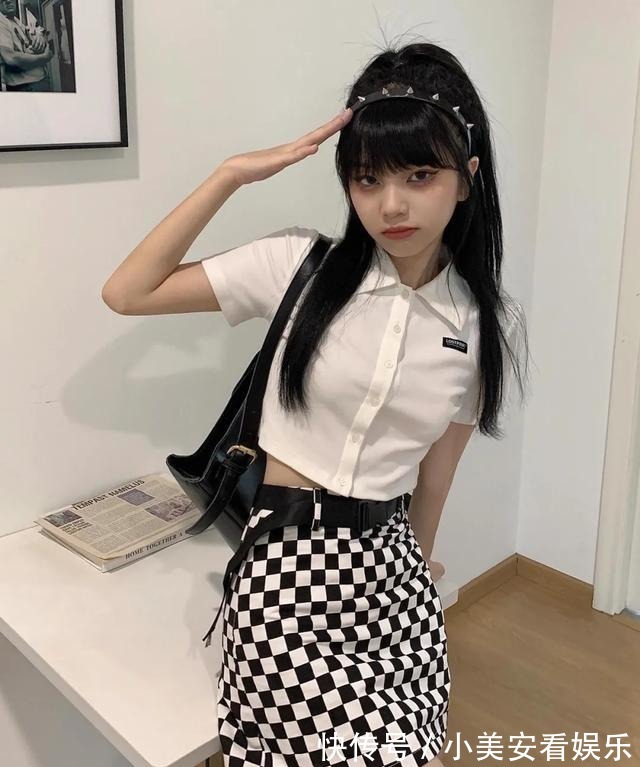 纯欲|入秋流行的“棋盘格”，再不穿就out了！