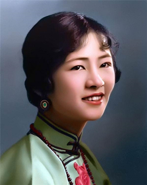 “校园皇后”陆小曼年轻时有多美看她当年的黑白旧照,你就懂了