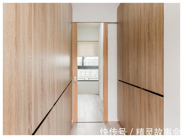 玄关|温暖，是对一个家最好的诠释！她家80㎡，清爽自然，太舒服了！