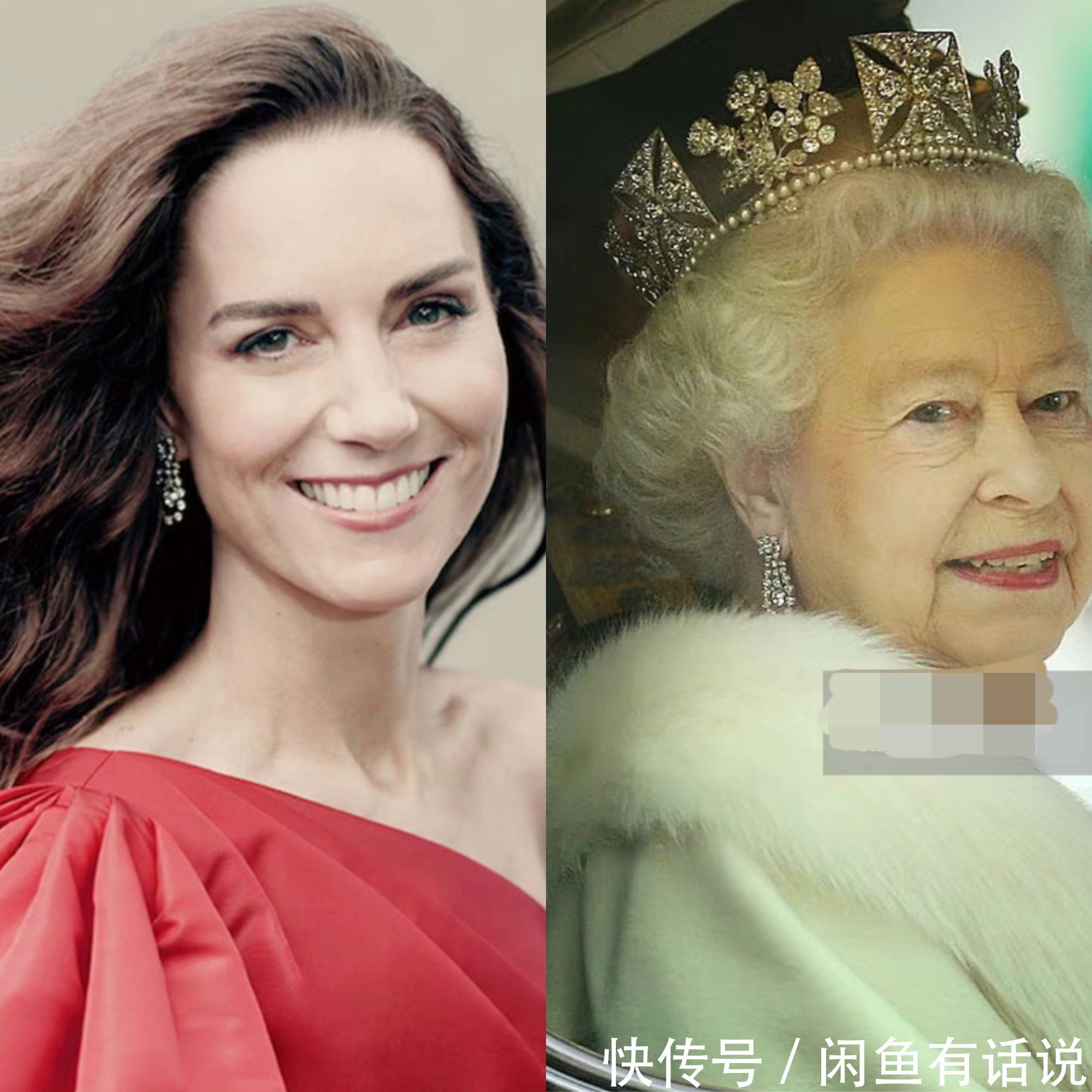 女王|凯特王妃迎40岁生日,连穿三套高定礼服,还戴女王的耳环真受宠
