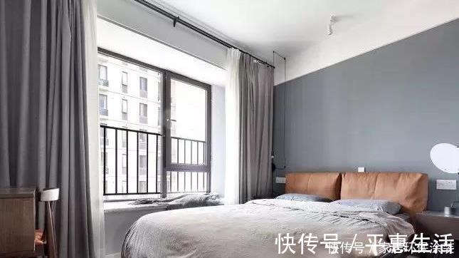 衣帽间|参观同事118㎡简约风新房,全屋灰色乳胶漆+白色踢脚线,爱了爱了