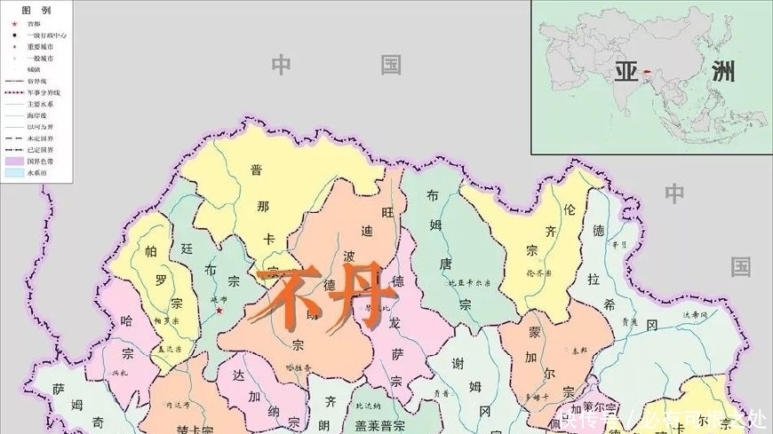 不丹国旗|不丹小国与大清王朝的真实关系