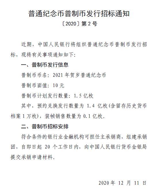  预约|牛年纪念币发行1.5亿枚 预约难度将大幅度增加