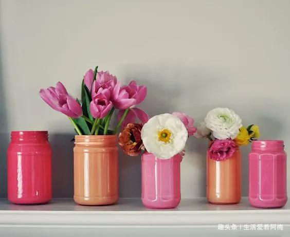 废旧玻璃瓶不要扔，一团毛线就让瓶子美翻，谁都学得会的手工