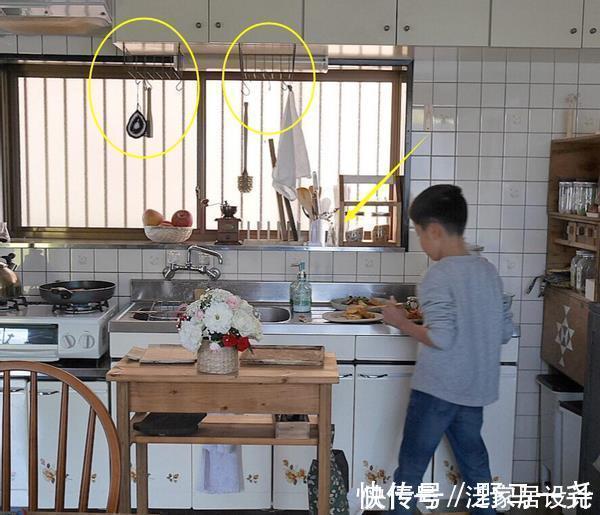 橱柜|只要厨房还有1㎡,日本都不放过做收纳,窗口打多层架,储物翻倍